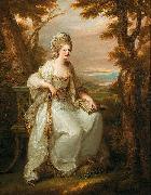 Angelica Kauffmann Portrait of Lady Henderson of Fordell oil painting on canvas